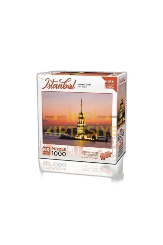 KS GAMES 1000 PARÇA  YAPBOZ KIZ KULESI GÜN BATIMI