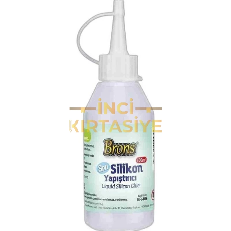 BRONS 100GR SİVİ SİLİKON YAPİSTİRİCİ