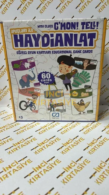 CA GAMES HAYDİ ANLAT EĞİTİCİ OYUN KARTLARI