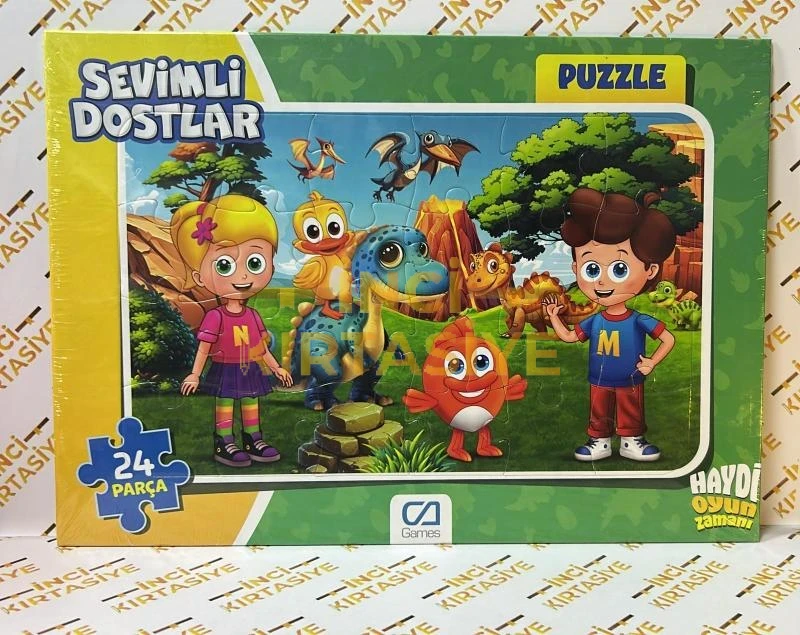 CA GAMES SEVİMLİ DOSTLAR FRAME YAPBOZ 24 PARÇA