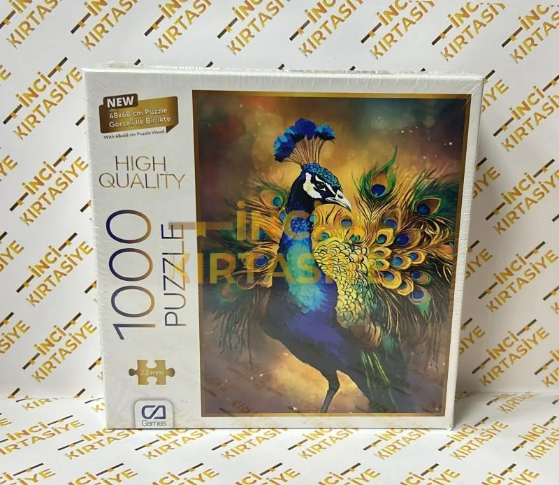 CA GAMES TAVUS KUŞU GÖRSELLİ YAPBOZ 1000 PARÇA 48*68
