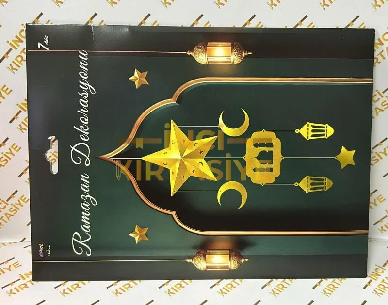 RAMAZAN DEKORASYON SÜS SETİ 7 PARÇA