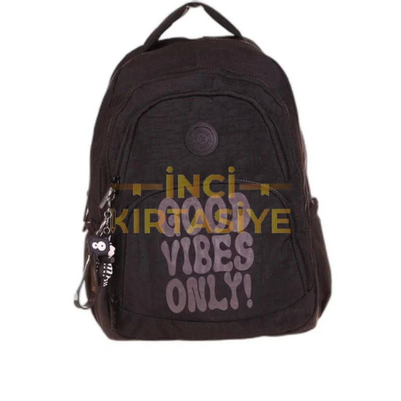 KAUKKO CRAZY SIRT ÇANTASI BLACK