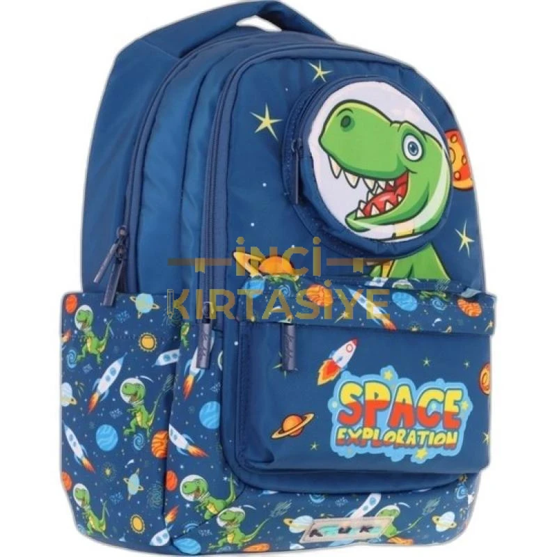 KAUKKO KIDS SIRT CANTASI (TOYS DINOSAUR)