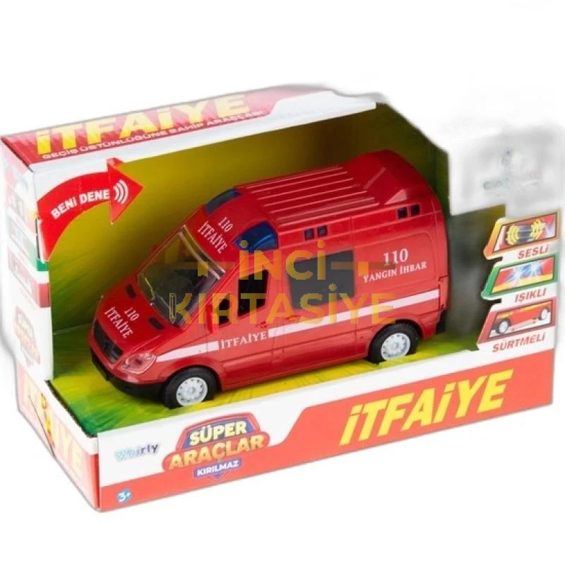 PİLLİ IŞIKLI SÜRTMELİ İTFAİYE