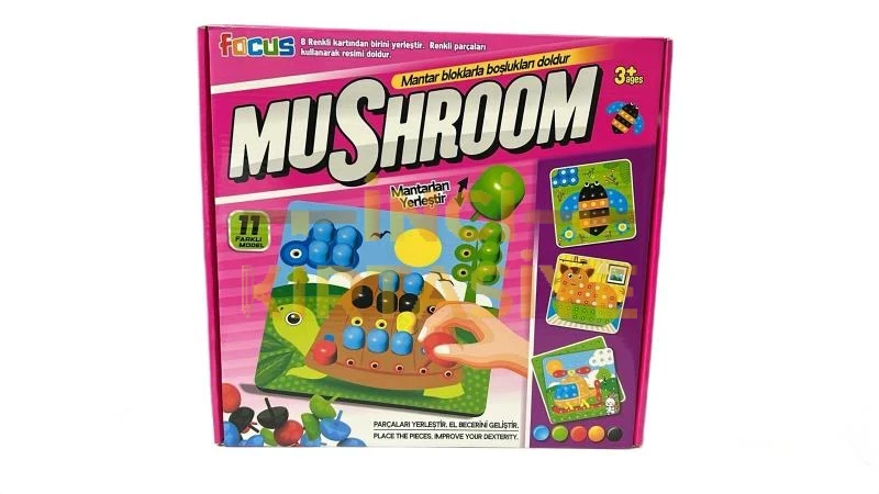 MUSHROOM MANTAR BLOKLARLA BOŞLUKLARI DOLDUR