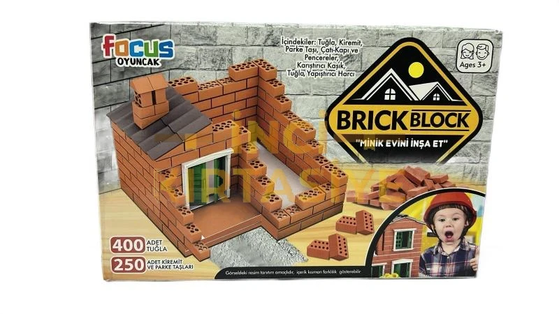 BRİCK BLOCK MİNİK EVİNİ İNŞA ET