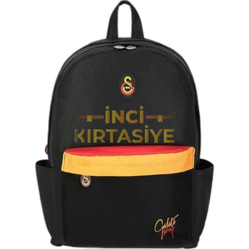 GALATASARAY SARI KIRMIZI BATİK SIRT ÇANTASI