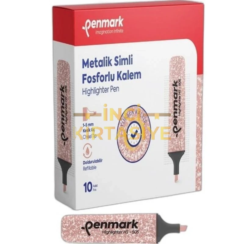 PENMARK DOLDURULABİLİR SİMLİ METALİK İŞARETLEME KALEMİ BRONZ