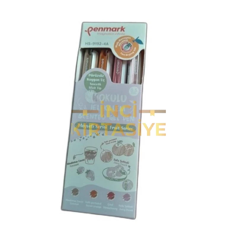 PENMARK KOKULU JEL KALEM 4LÜ