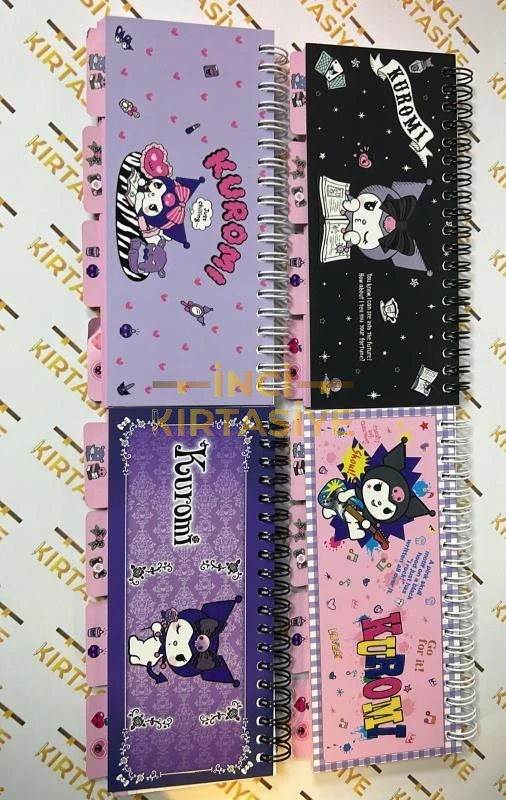 KUROMİ FİHRİSTLİ BLOKNOT (1 ADET)