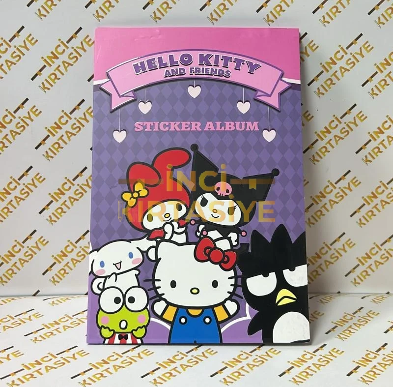 HELLO KİTTY AND FRİENDS STİCKER ALBÜMÜ