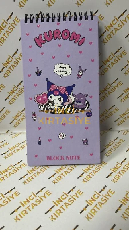 KUROMİ SERT KAPAKLI BLOKNOT