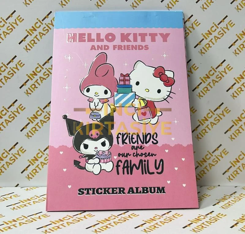 HELLO KİTTY AND FRİENDS STİCKER ALBÜMÜ
