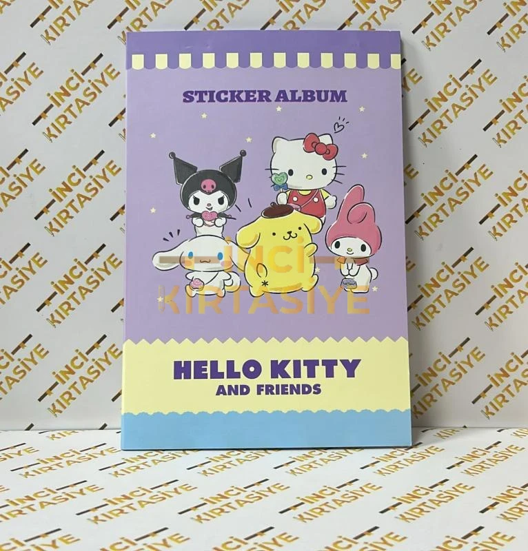 HELLO KİTTY AND FRİENDS STİCKER ALBÜMÜ
