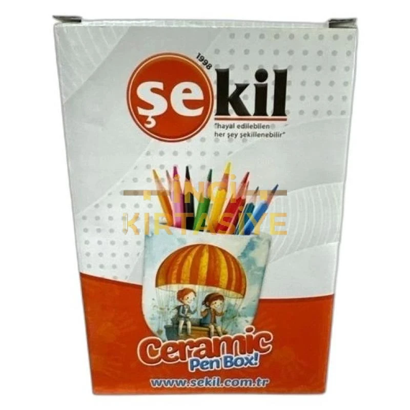 ŞEKİL SERAMİL KALEMLİK BOYAMA SETİ