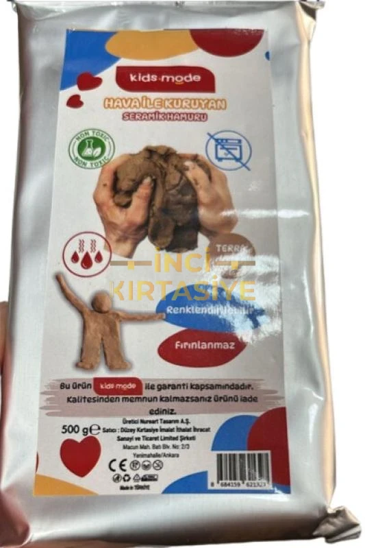 KİDS MODE SERAMİK KİLİ 500GR TERRA COTTA