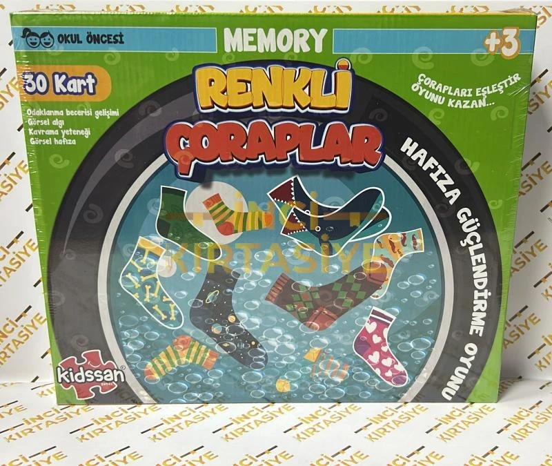 RENKLİ ÇORAPLAR HAFIZA OYUNU