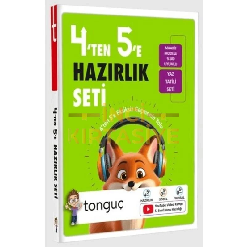 TONGUÇ  4'TEN 5'E HAZIRLIK SETİ