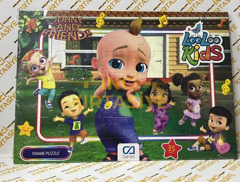 CA GAMES LOOLOO KİDS 35 PARÇA FRAME YAPBOZ