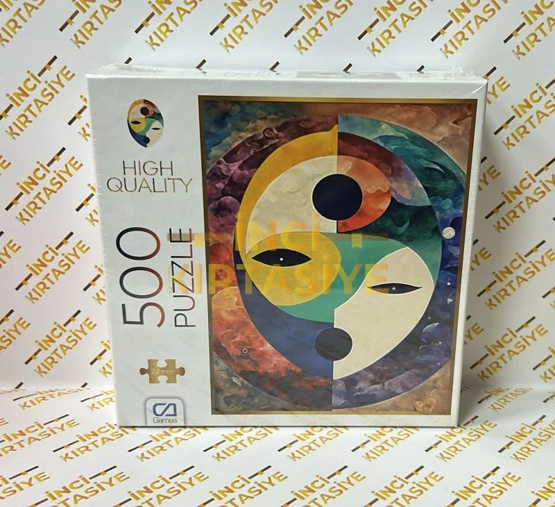 CA GAMES GİZEMLİ YÜZ YAPBOZ 500 PARÇA 48*68