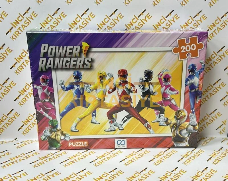 CA GAMES POWER RANGERS 200 PARÇA YAPBOZ
