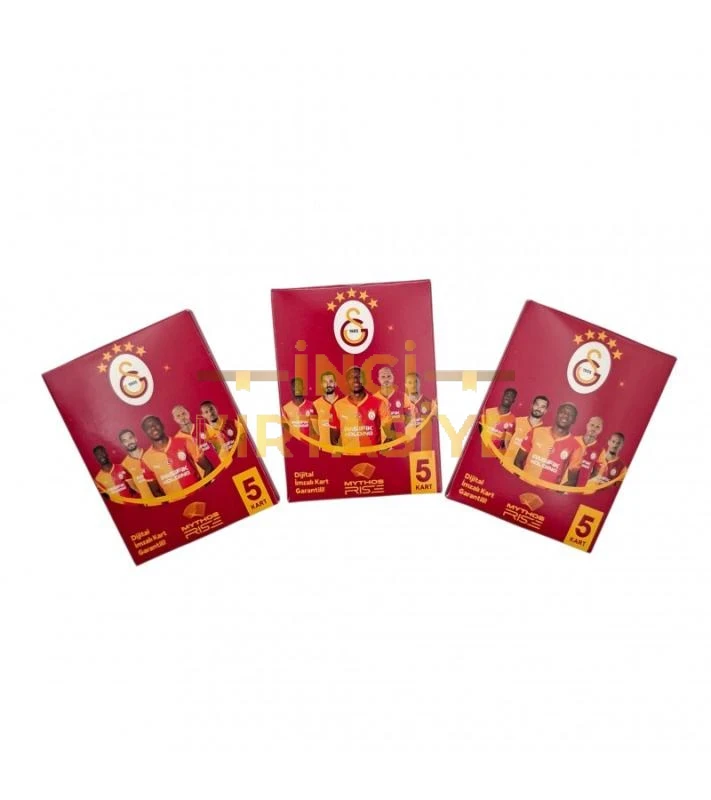 MYTHOS CARDS GALATASARAY RİSE FUTBOLCU KARTLARI 2025/26 PAKET 5 KART