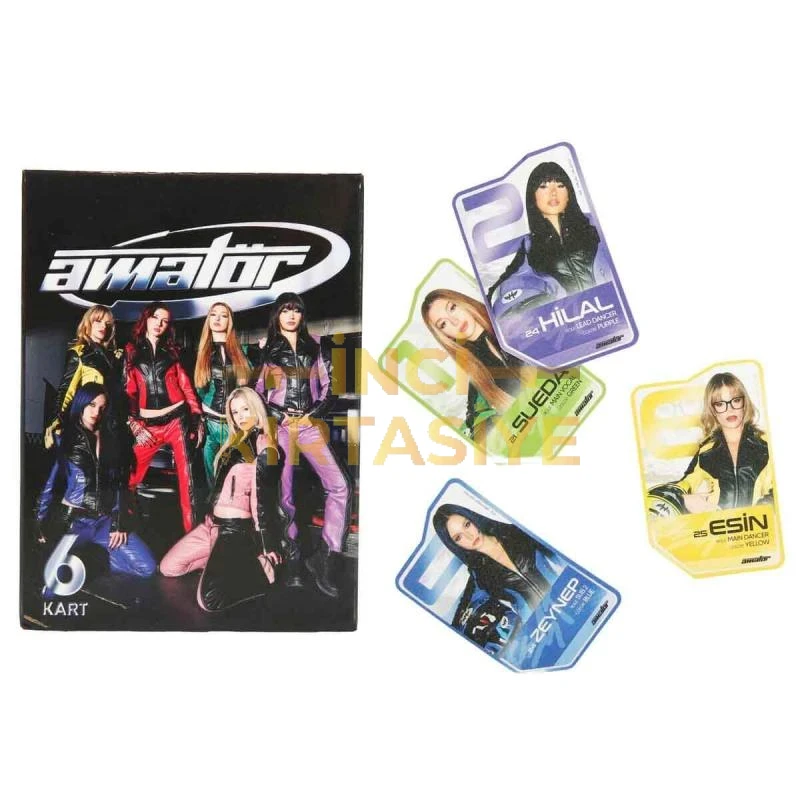 MANİFEST AMATÖR SERİSİ KOLEKSİYON KARTI 6’LI PAKET