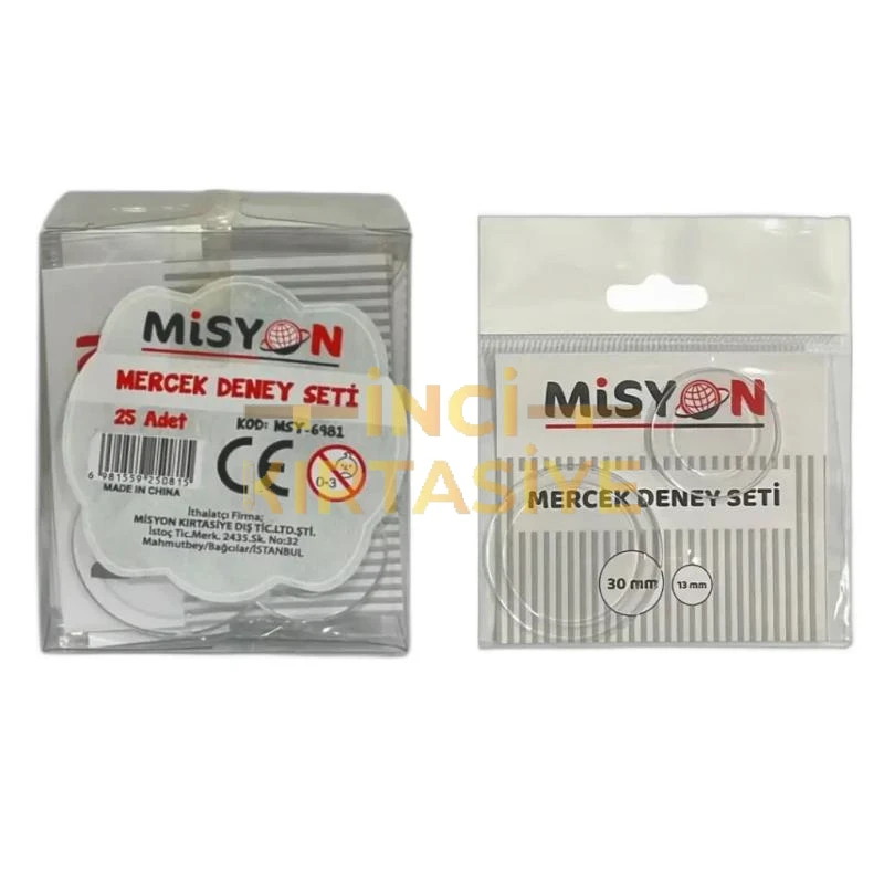 MİSYON MERCEK DENEY SETİ