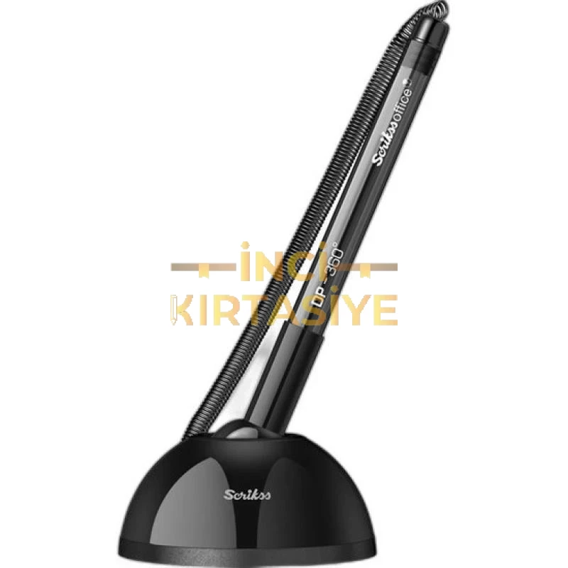 SCRİKS DP-360 JEL MASA SABİT KALEMİ SİYAH