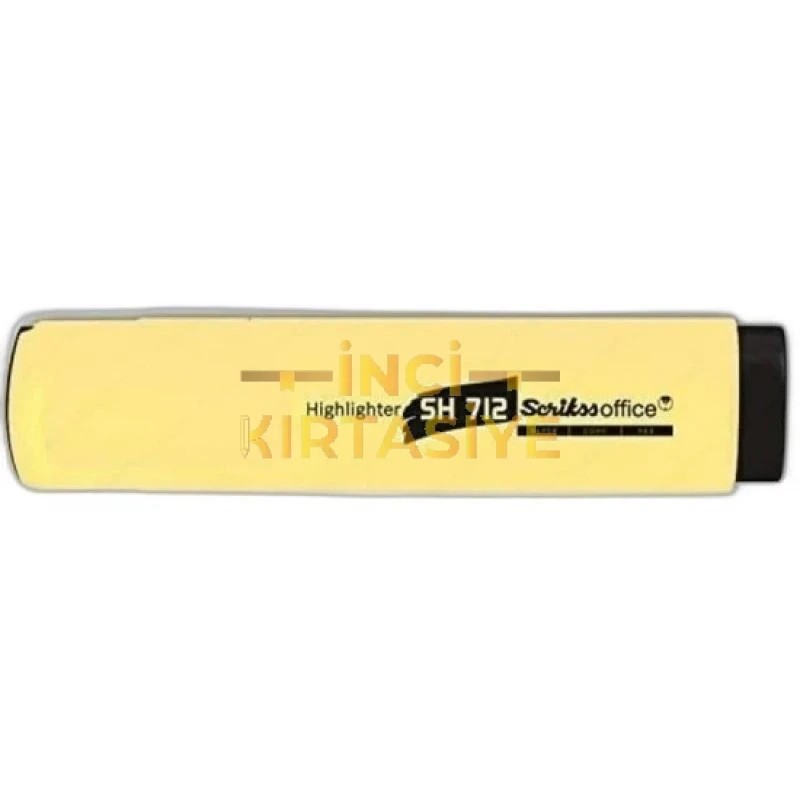 SCRİKSS SH712 İŞARETLEME KALEMİ PASTEL SARI
