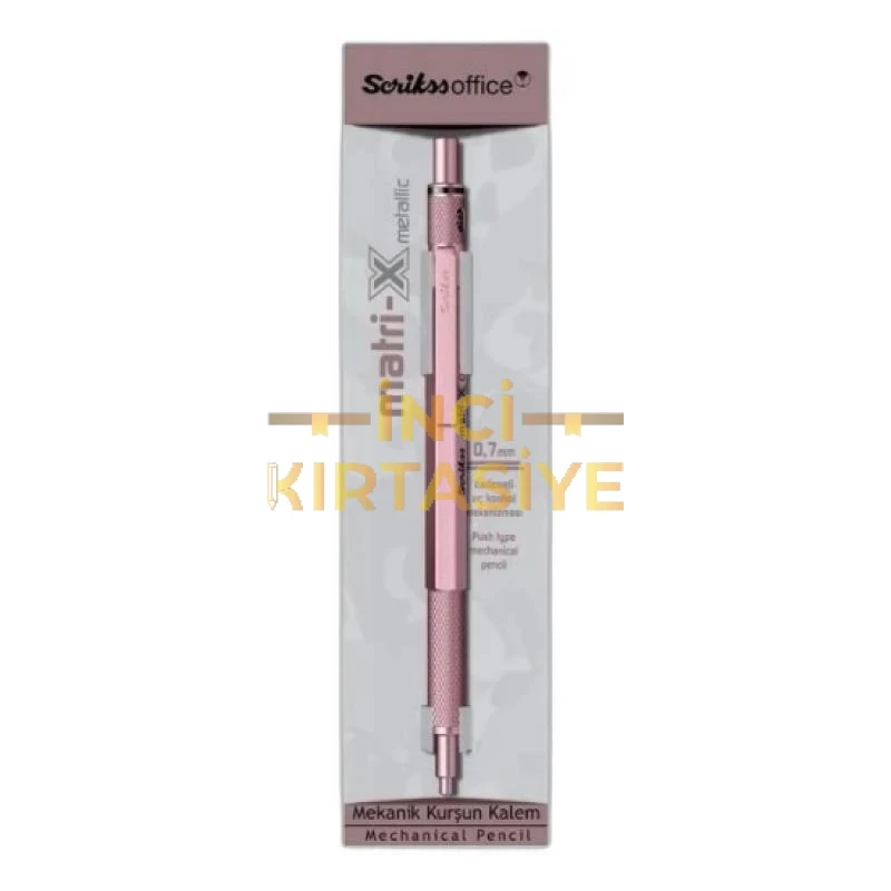 MATRI-X  VERSATİL 0.7 MM METALİK AÇIK PEMBE