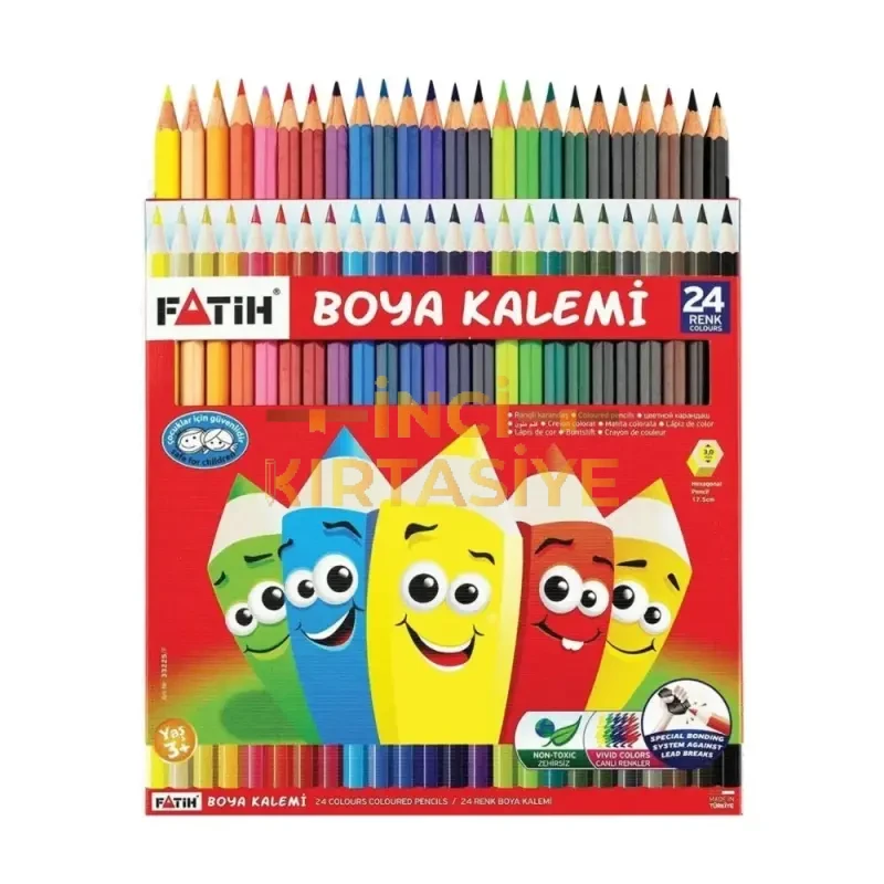 FATİH KURUBOYA 24 RENK TAM BOY