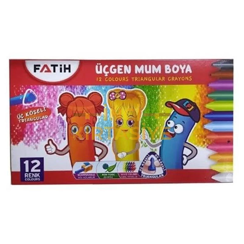 FATIH ÜÇGEN MUM BOYA 12 R JUMBO
