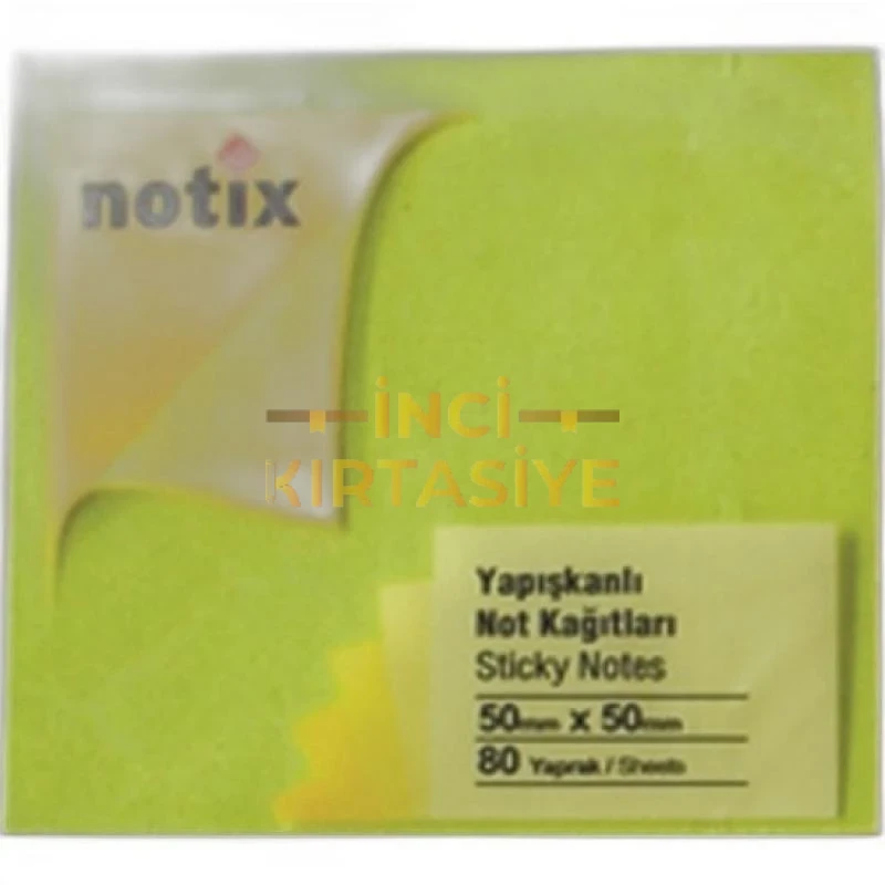 NOTİX 50*50 80 YAPIŞKANLI NOTLUK