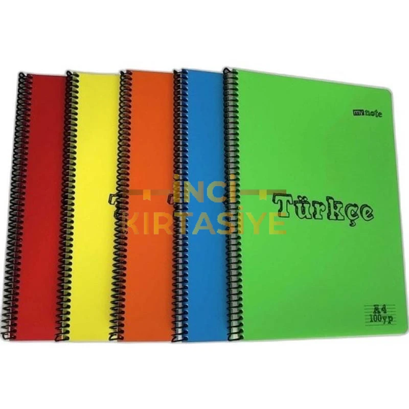 TÜRKÇE A4 100 ÇİZGİLİ DEFTERİ