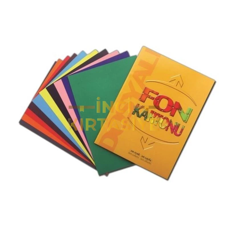 CRAFT AND ARTS 120 GRAM 10 ADET FON KARTONU 25X35