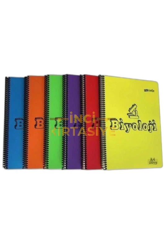 BİYOLOJİ A4 100 KARELİ DEFTER