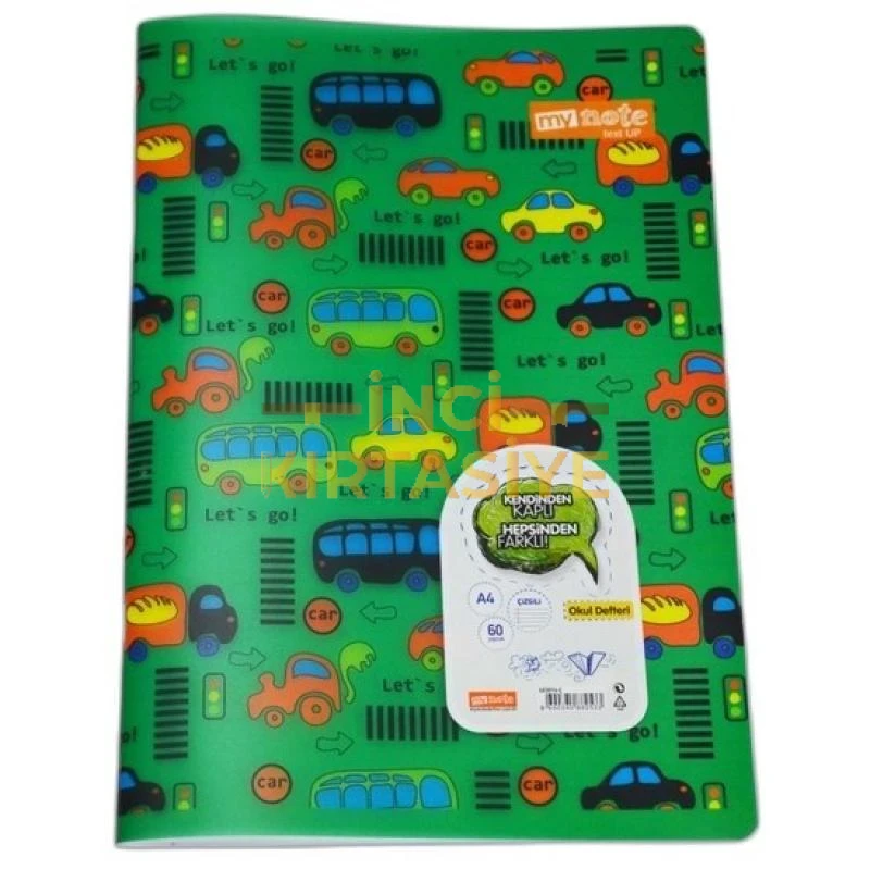 TEXT UP A4 120 ÇİZGİLİ DEFTER