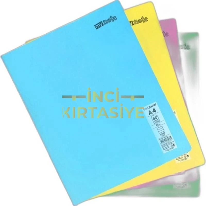 MYNOTE TEXT PASTEL PP A5 40 ÇİZGİLİ DEFTER