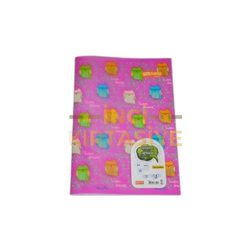 TEXT UP A4 40 ÇİZGİSİZ DEFTER