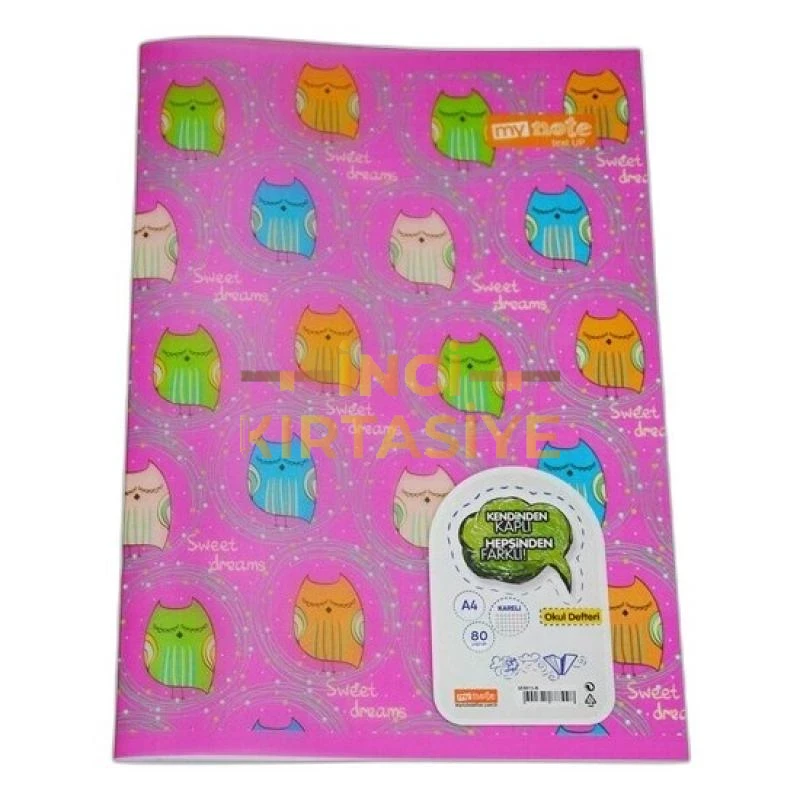 TEXT UP A4 80 KARELİ DEFTER