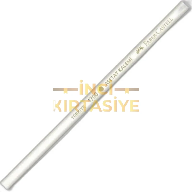 FABER-CASTELL ASETAT BOYA KALEMİ BEYAZ (STOKLARLA SINIRLIDIR)