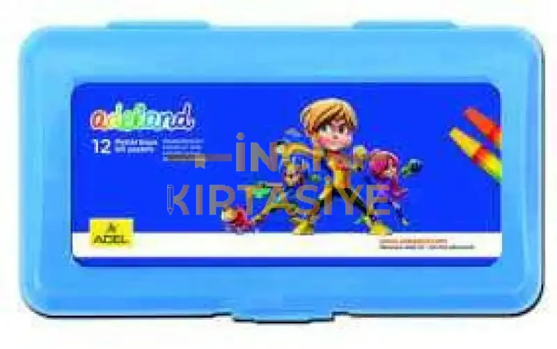 ADELAND MAVİ KUTU PASTEL BOYA
