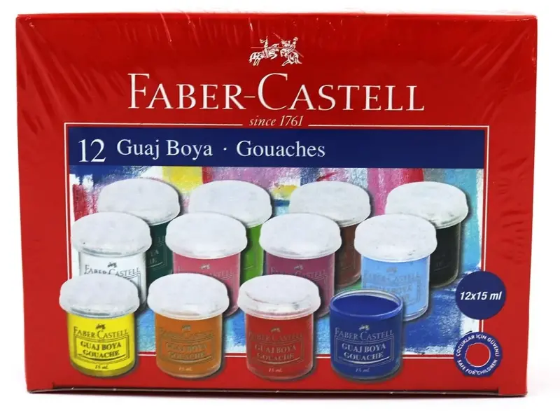 FABER-CASTELL 12R GUAJ BOYA
