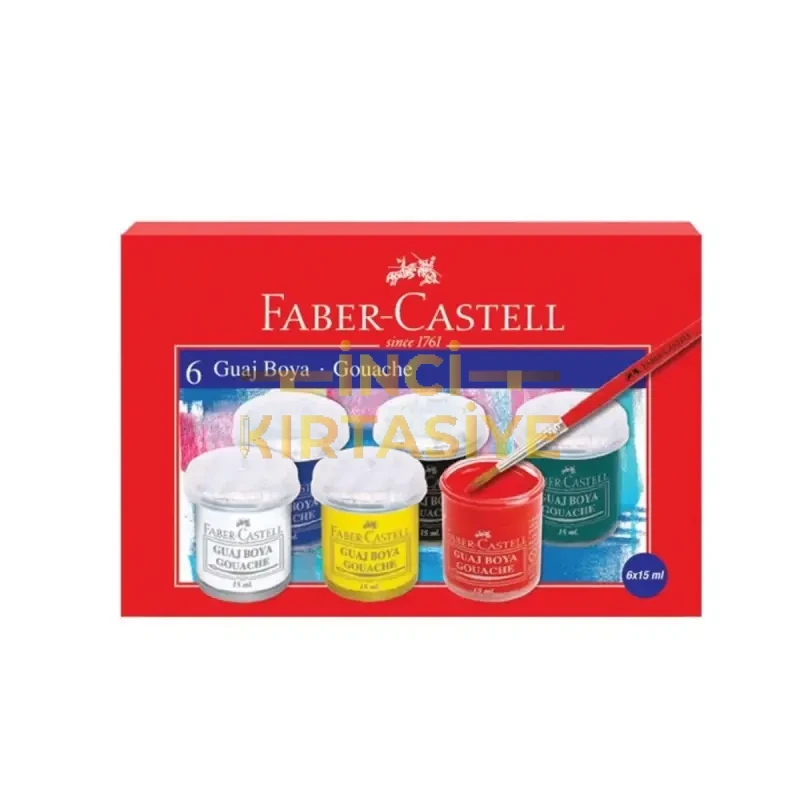 FABER-CASTELL 6 GUAJ BOYA