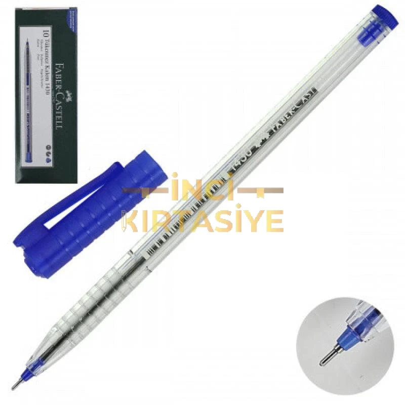 FABER-CASTELL 1430 MAVİ TÜKENMEZ KALEM
