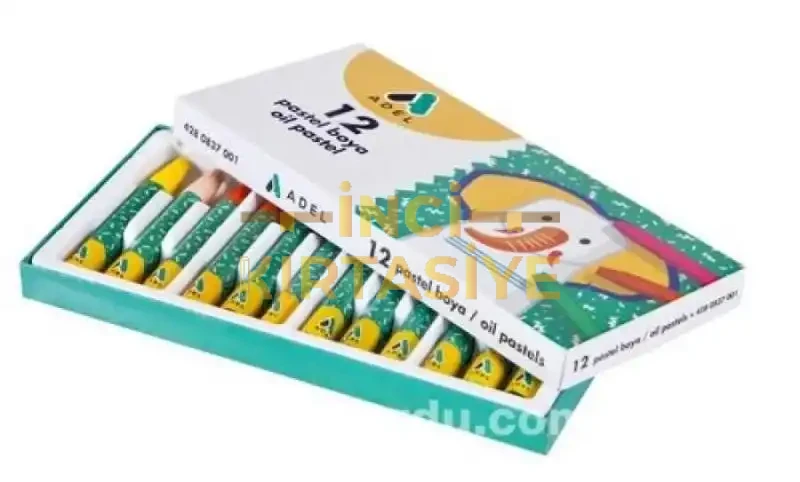 ADEL 12 RENK PASTEL BOYA