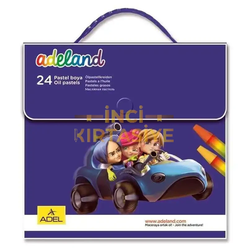 ADELAND 24 RENK ÇANTALI PASTEL
