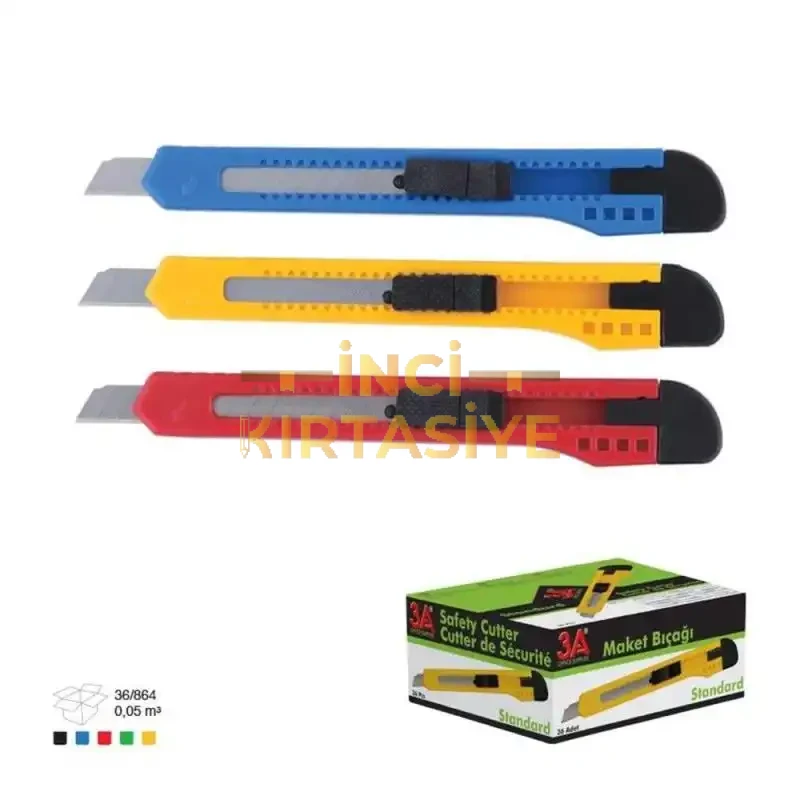 3A MAKET BIÇAĞI KÜÇÜK PLASTİK